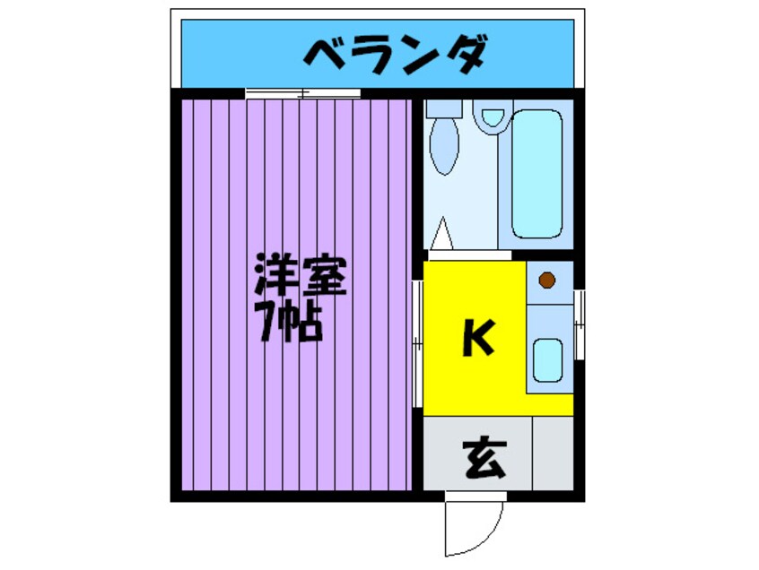 間取図 ローレルハイツ２番館