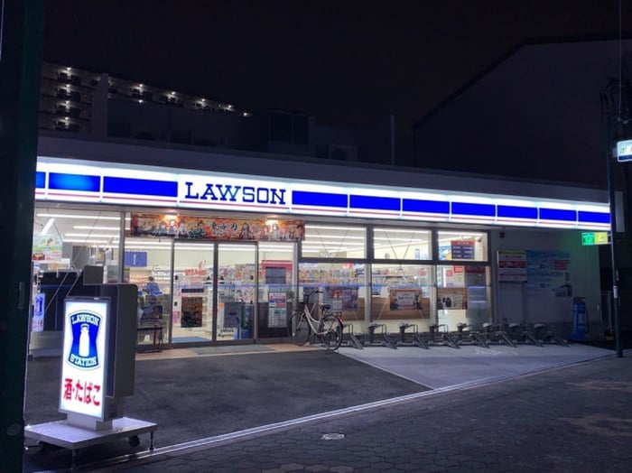 ローソン(コンビニ)まで70m ｴｽﾘｰﾄﾞﾚｼﾞﾃﾞﾝｽ都島NORTH