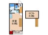 ＣＴビュー永和 1Rの間取り