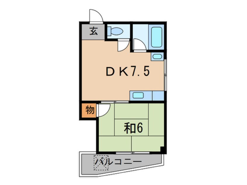 間取図 タマダ第２ビル