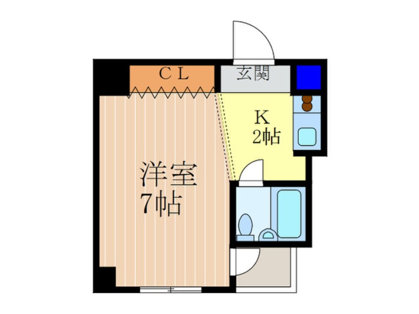 間取図 リヴィエ－ル藤森