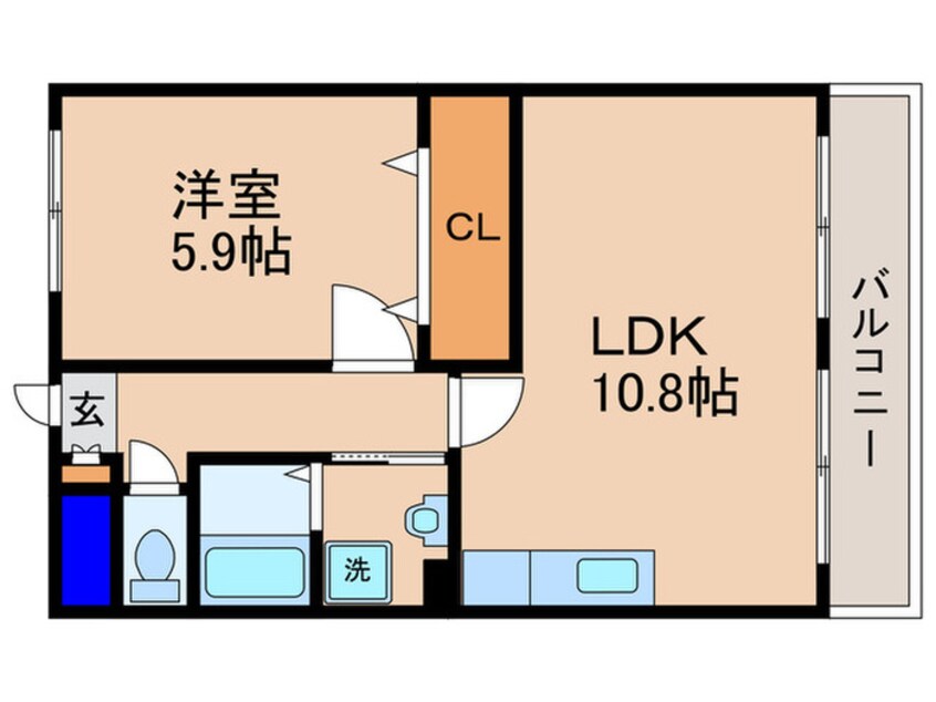 間取図 アプロ－ズ