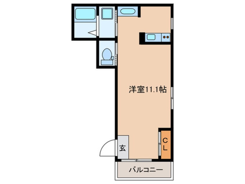 間取図 グリーンハイツ梅田東