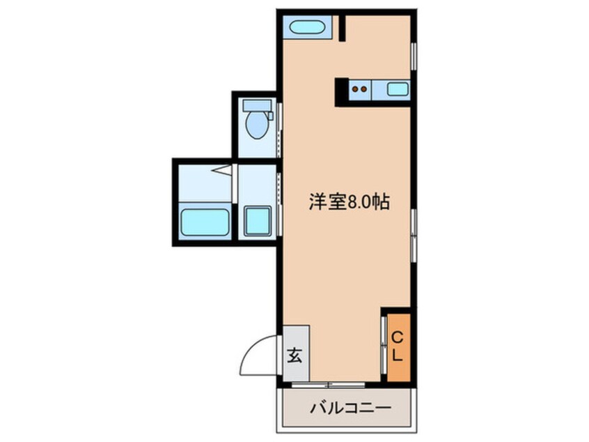 間取図 グリーンハイツ梅田東