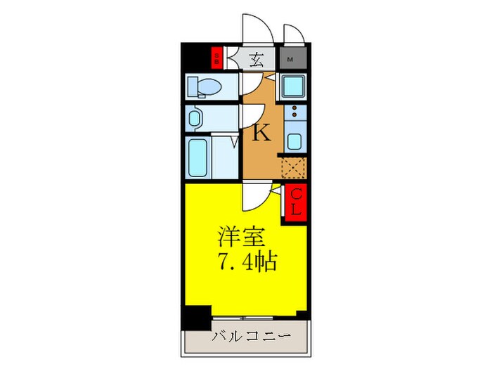 間取り図 S-RESIDENCE江坂Eminence