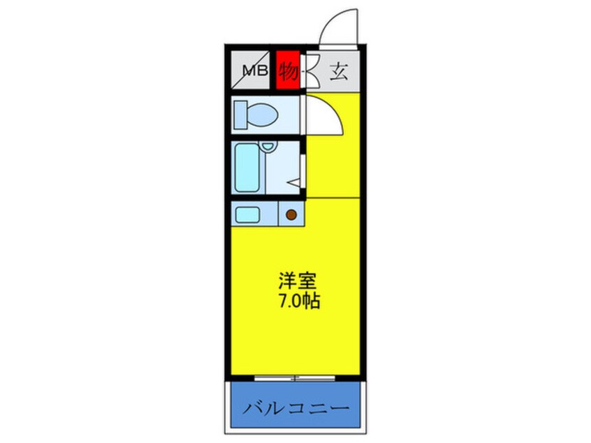 間取図 栄瑞光マンション