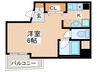 フロ－レンス難波元町 1Kの間取り