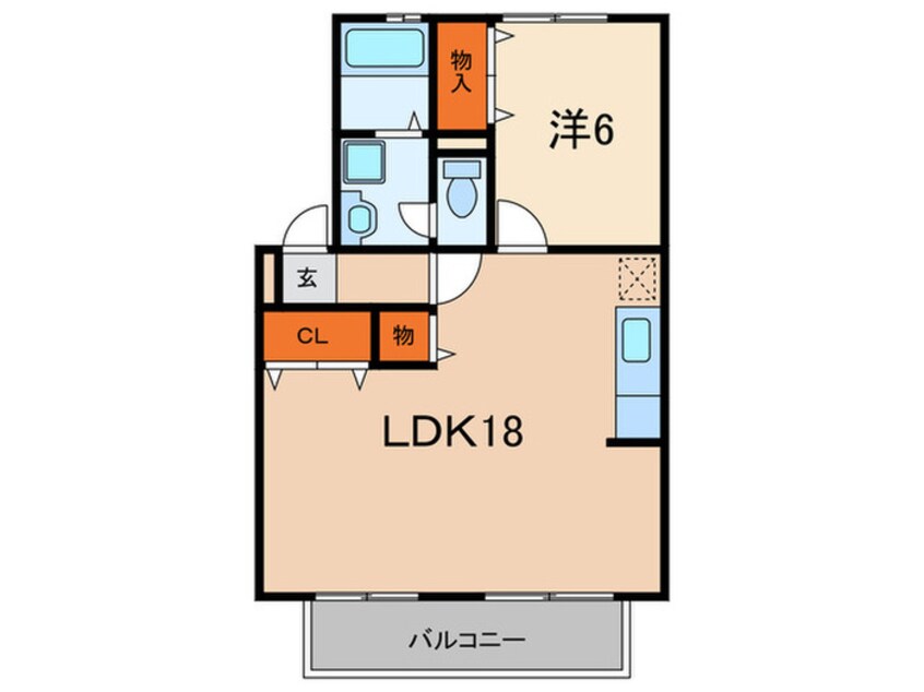 間取図 プレステ－ジ芦屋Ｃ棟