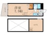 パ－ル・コ－ポ 1Rの間取り