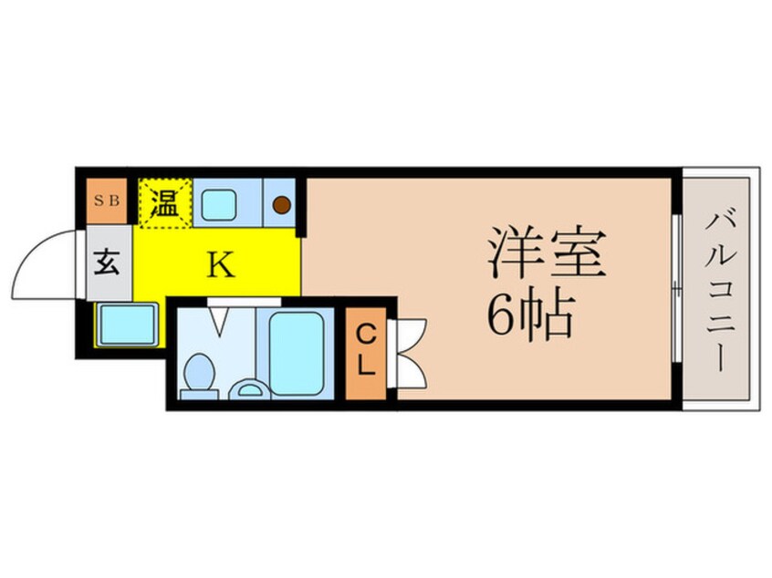 間取図 パルティ－ル御陵