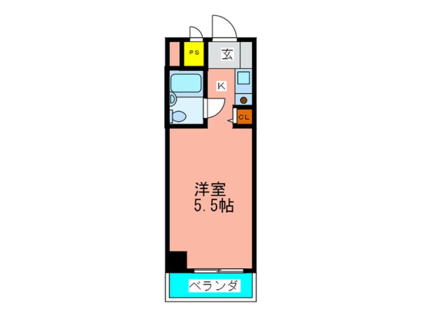 間取図 アルピーヌ旭