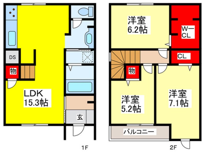 間取図 フェリ－チェ