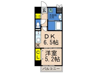 間取図 フォレ・リビエール磯辺通