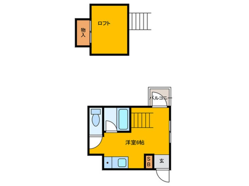 間取図 リバ－サイドヴィラ