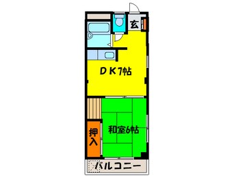 間取図 豊町ヴィラ