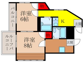 間取図 神田１丁目貸家