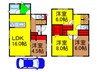 寝屋川市美井元町１０号地 4LDKの間取り