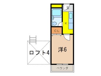 間取図 清水Ｍ１