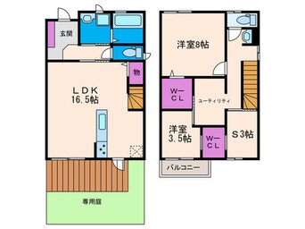 間取図 サンシャインパルクＢ棟