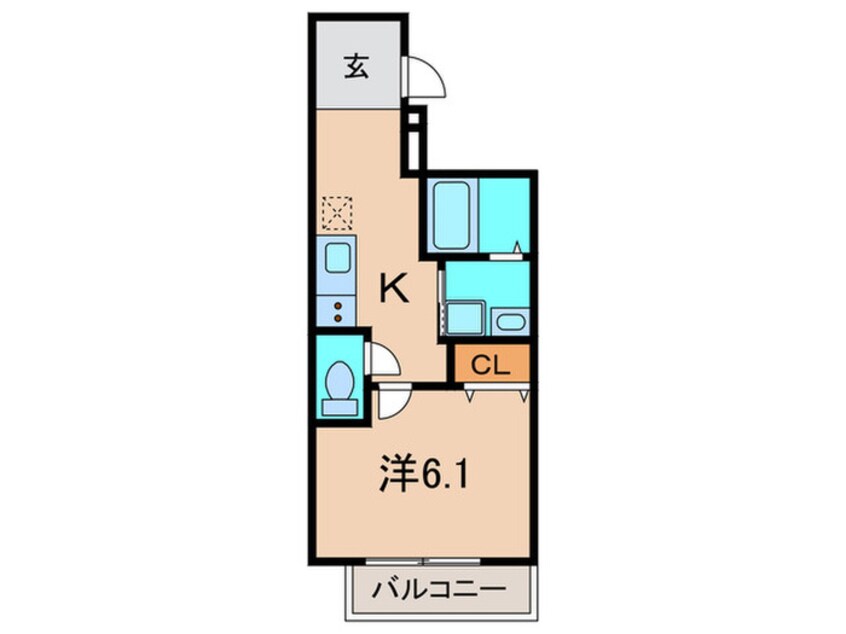 間取図 フジパレス新伊丹イースト