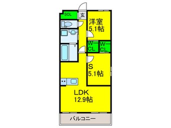 間取図 仮）高石市高師浜3丁目新築工事