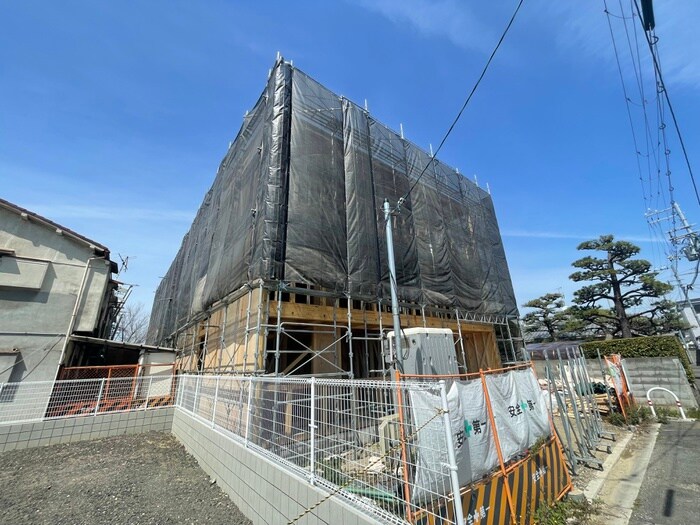 建築中 仮）高石市高師浜3丁目新築工事