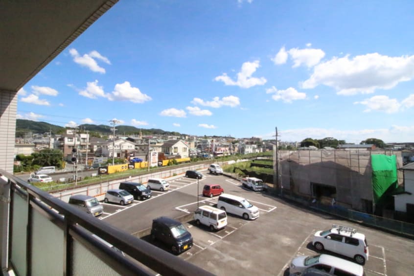 室内からの展望 ラポ－ト長谷川