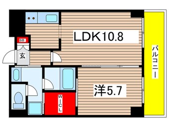 間取図 アウロ－ラ武庫之荘