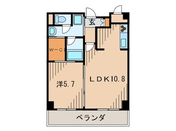 間取図 アウロ－ラ武庫之荘