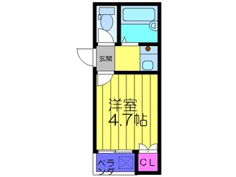 間取図 日吉ハイツ