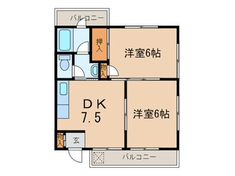 間取図 メゾン・ド・レグルス