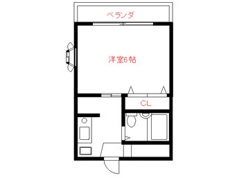 間取図 ルミエ－ル一番館