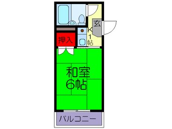 間取図 上村ハイツ