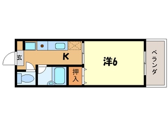 間取図 ラコンテ西明石