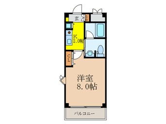 間取図 ハイムタケダＴ－１０