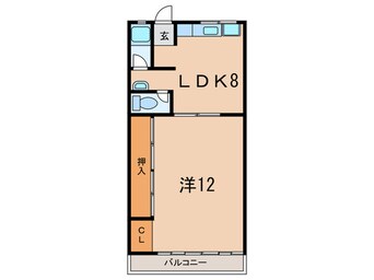 間取図 コ－ポ北村