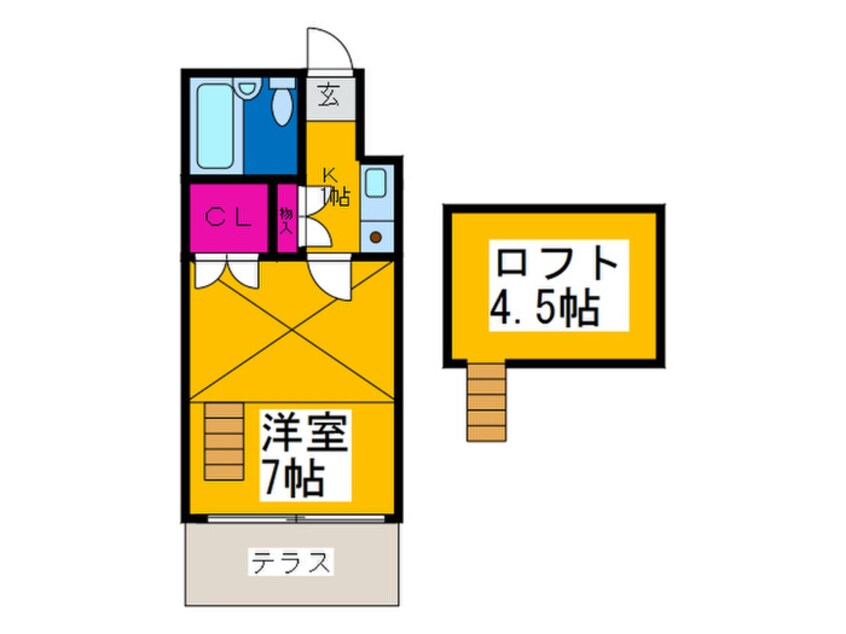 間取図 ＢＭハウス平野