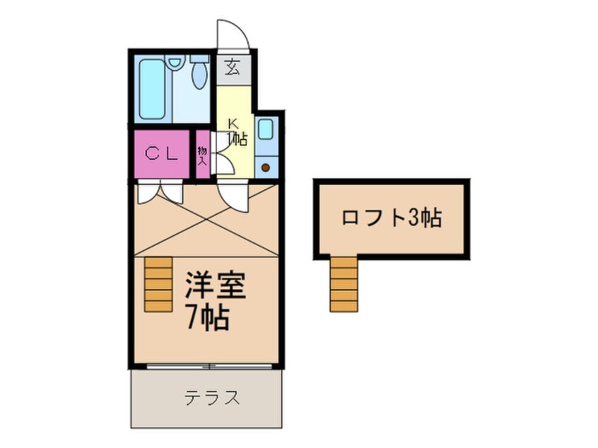 間取図 ＢＭハウス平野