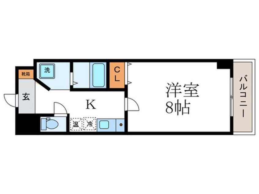 間取図 悠々館アペルトスパシオ