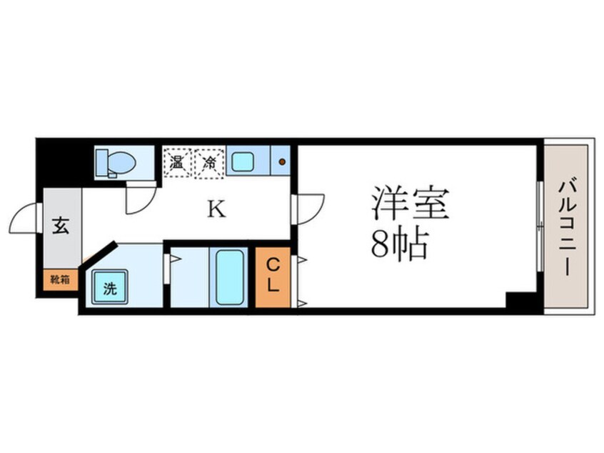 間取図 悠々館アペルトスパシオ