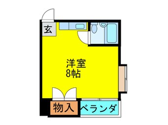 間取図 メサ太子橋