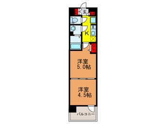 間取図 LUXENA　KADOMA