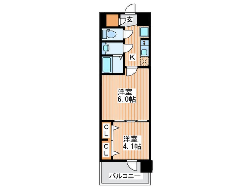 間取図 LUXENA　KADOMA