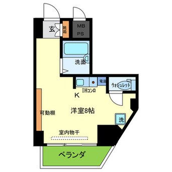 間取図 ドミール寺尾