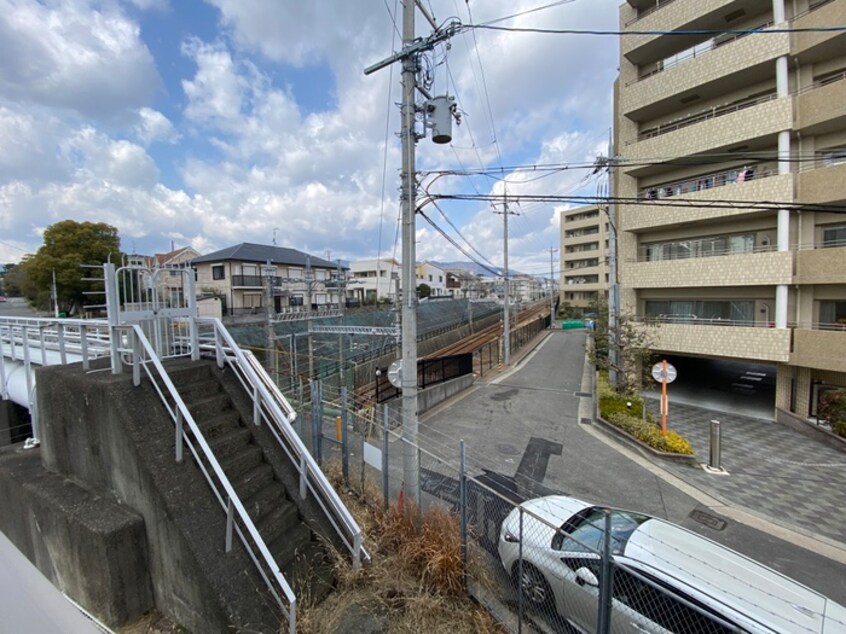 室内からの展望 ウェルスクエア西宮甲東園