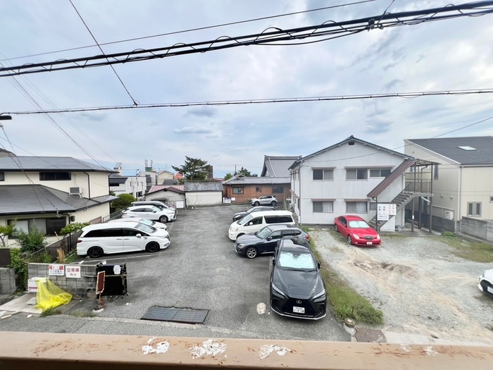 室内からの展望 篠原パ－ルハイツ