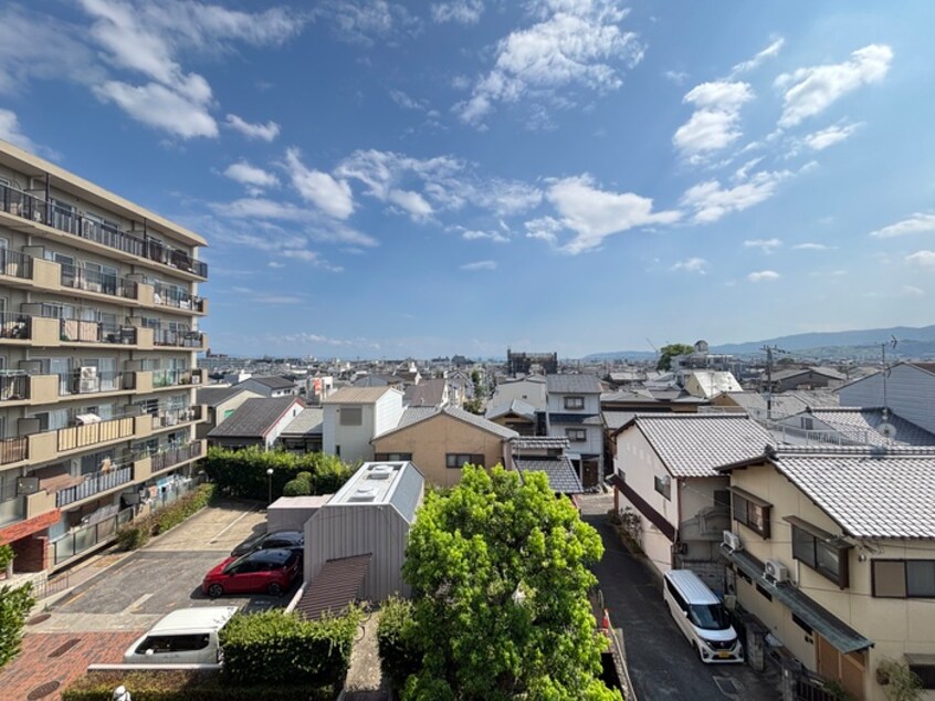 室内からの展望 シルバーシャトー太秦