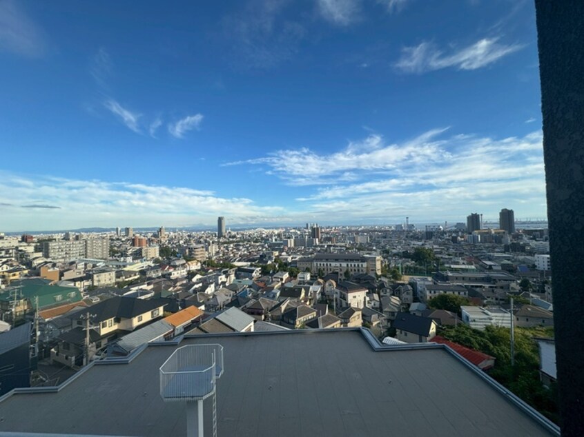室内からの展望 Dcourt六甲