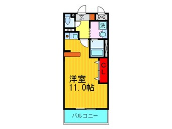 間取図 CASA REGGIA(ｶｰｻﾚｯｼﾞｱ）