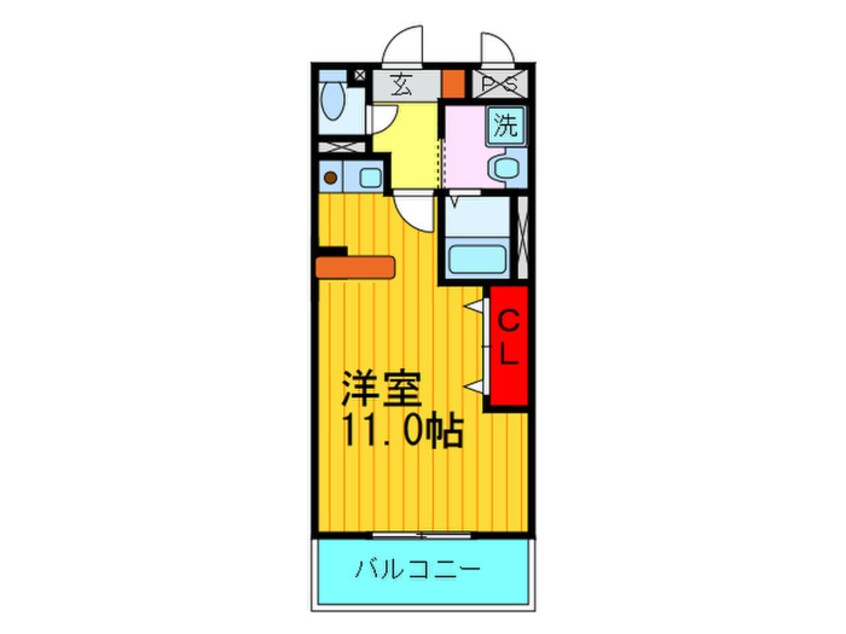 間取図 CASA REGGIA(ｶｰｻﾚｯｼﾞｱ）